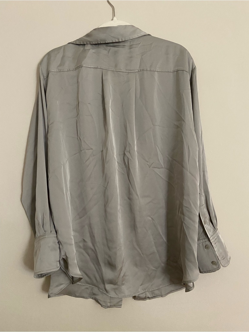 Lightweight Grey Button-Up Jacket - Picture 3 of 3